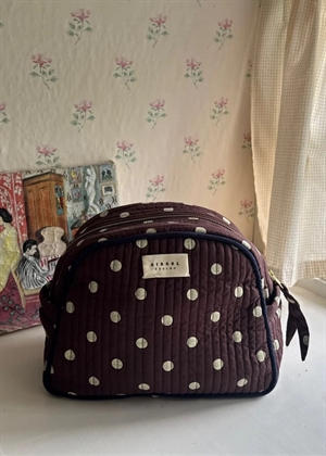 Karla wash bag Brown Dot Sissel Edelbo 